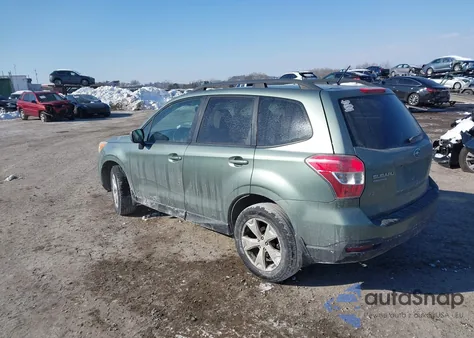 2014 Subaru Forester 2.5I Premium z USA, uszkodzony, nr VIN JF2SJAEC7EH459471